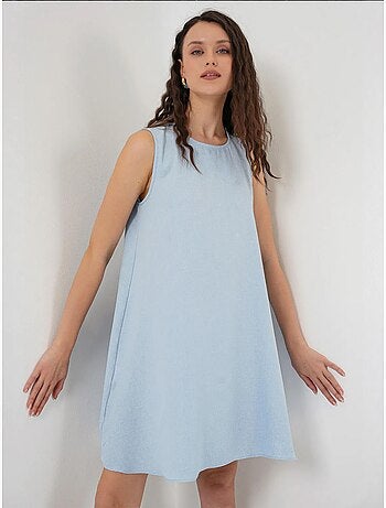 Vestido mini de lino bdart