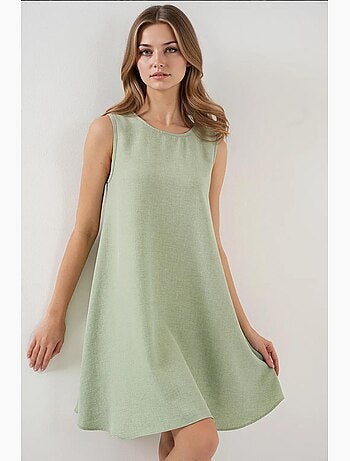 Vestido mini de lino bdart