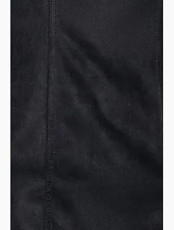 Vestido mini de polipiel sin mangas dilvin