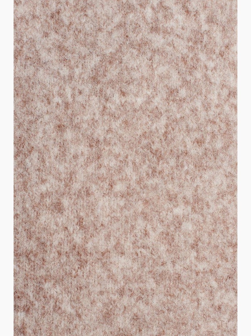 Vestido mini de punto acanalado dilvin Beige natural - Kiabi