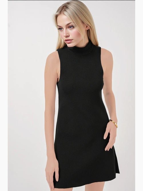 Vestido mini de punto sin mangas bdart - Kiabi