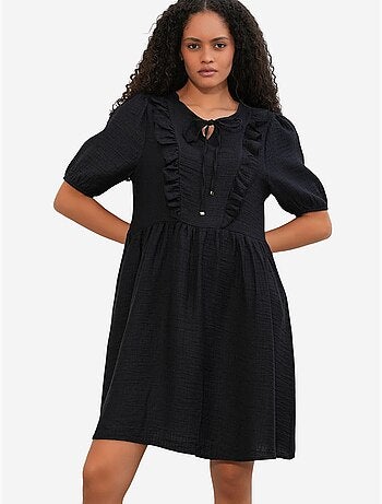 Vestido mini smock de mujer de línea a bdart