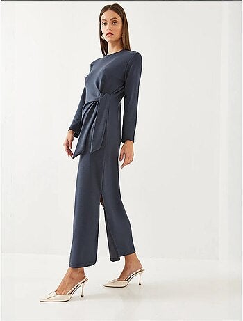 Vestido modal con detalle de lazo lucci
