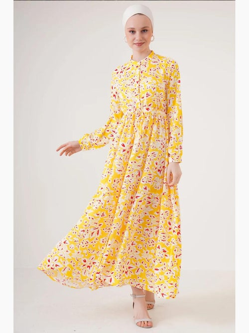 Vestido modesto con cuello mandarín bdart - Kiabi