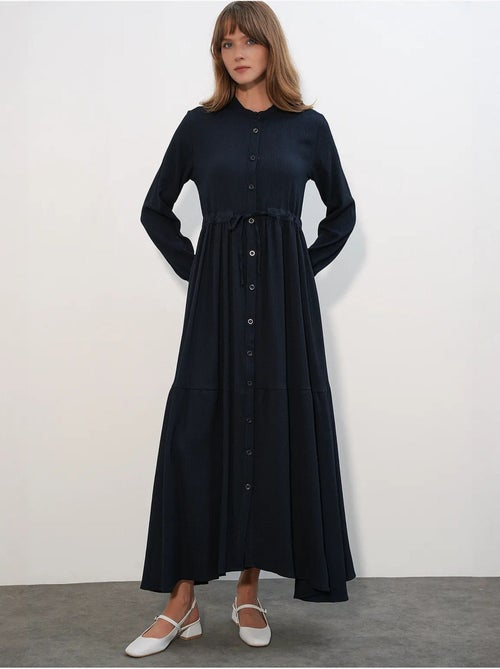 Vestido modesto con cuello mandarín bdart - Kiabi