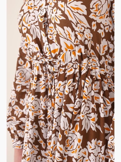 Vestido modesto con cuello mandarín bdart - Kiabi