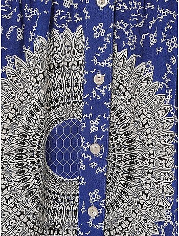 Vestido modesto estampado auténtico bdart