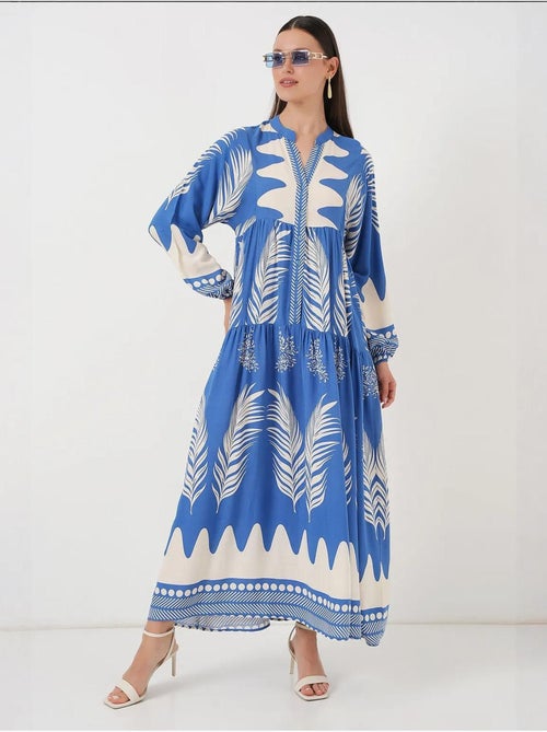 Vestido modesto estampado auténtico bdart - Kiabi Vestido modesto estampado auténtico bdart - Kiabi