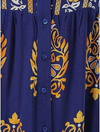 Vestido modesto estampado auténtico bdart