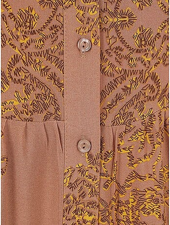Vestido modesto estampado auténtico bdart