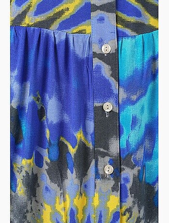 Vestido modesto estampado auténtico bdart