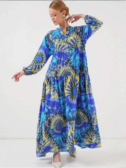 Vestido modesto estampado auténtico bdart - Kiabi Vestido modesto estampado auténtico bdart - Kiabi