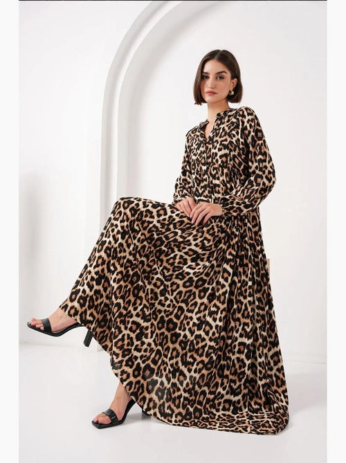Vestido modesto estampado auténtico bdart - Kiabi Vestido modesto estampado auténtico bdart - Kiabi