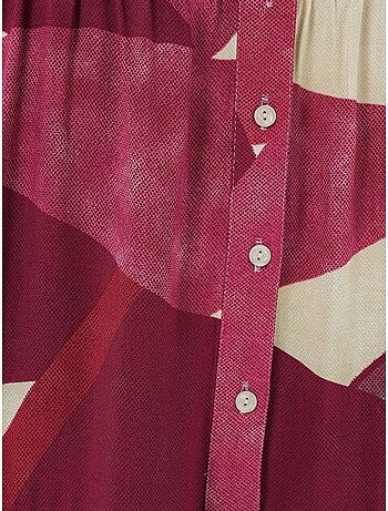 Vestido modesto estampado auténtico bdart