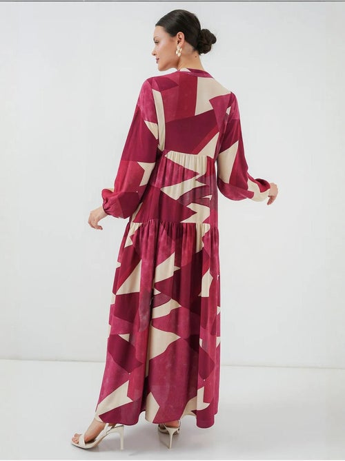 Vestido modesto estampado auténtico bdart - Kiabi Vestido modesto estampado auténtico bdart - Kiabi