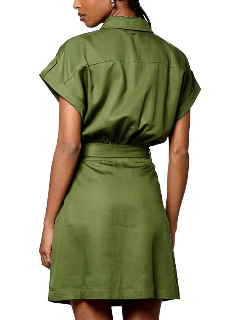 Vestido mujer kaporal Verde caqui claro - Kiabi