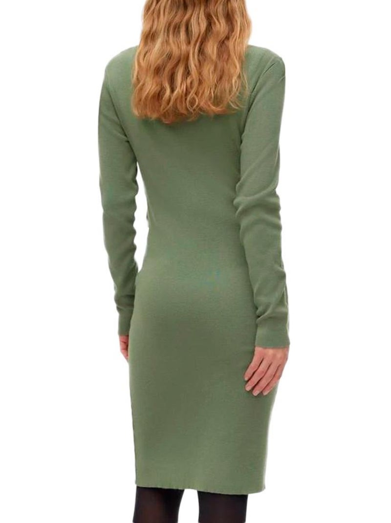 Vestido Mujer Mamalicious Verde - Kiabi