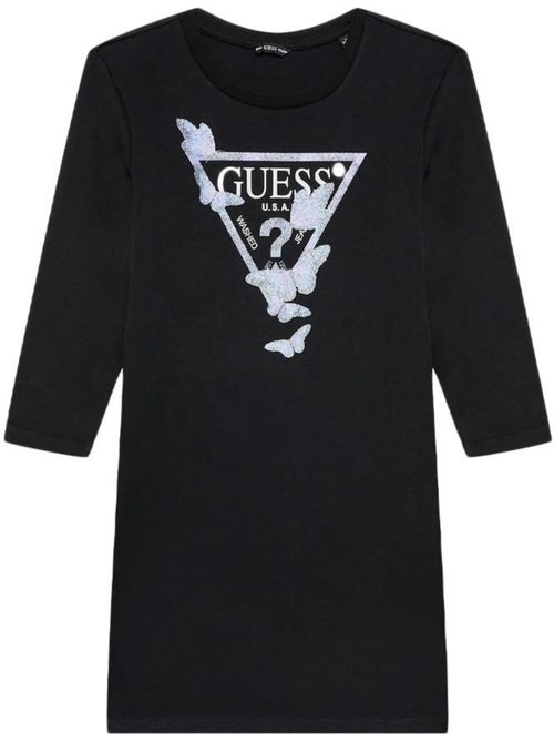 Vestido Niña Guess Manga Larga - Kiabi Vestido Niña Guess Manga Larga - Kiabi