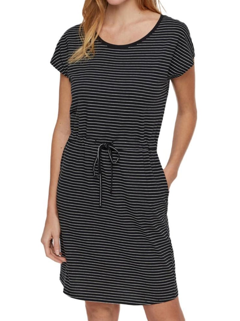 Vestido para Mujer Vero Moda Negro Blanco - Kiabi