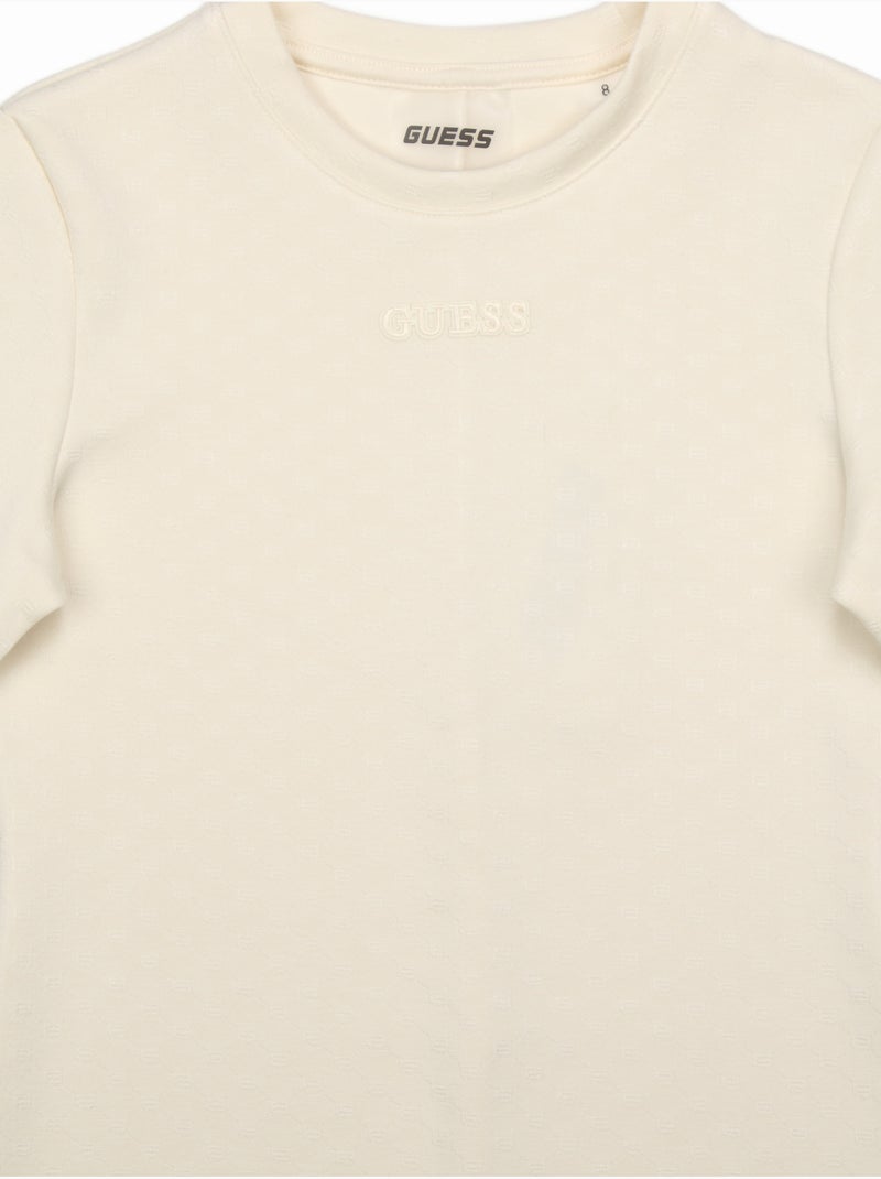 Vestido para ponerse - Guess kids Blanco roto - Kiabi