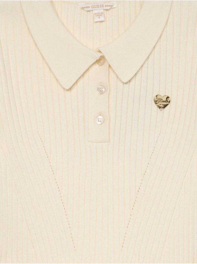 Vestido para ponerse - Guess kids Crema - Kiabi