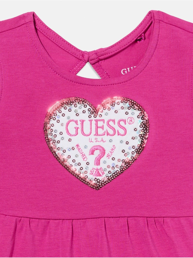 Vestido para ponerse - Guess kids Gris - Kiabi