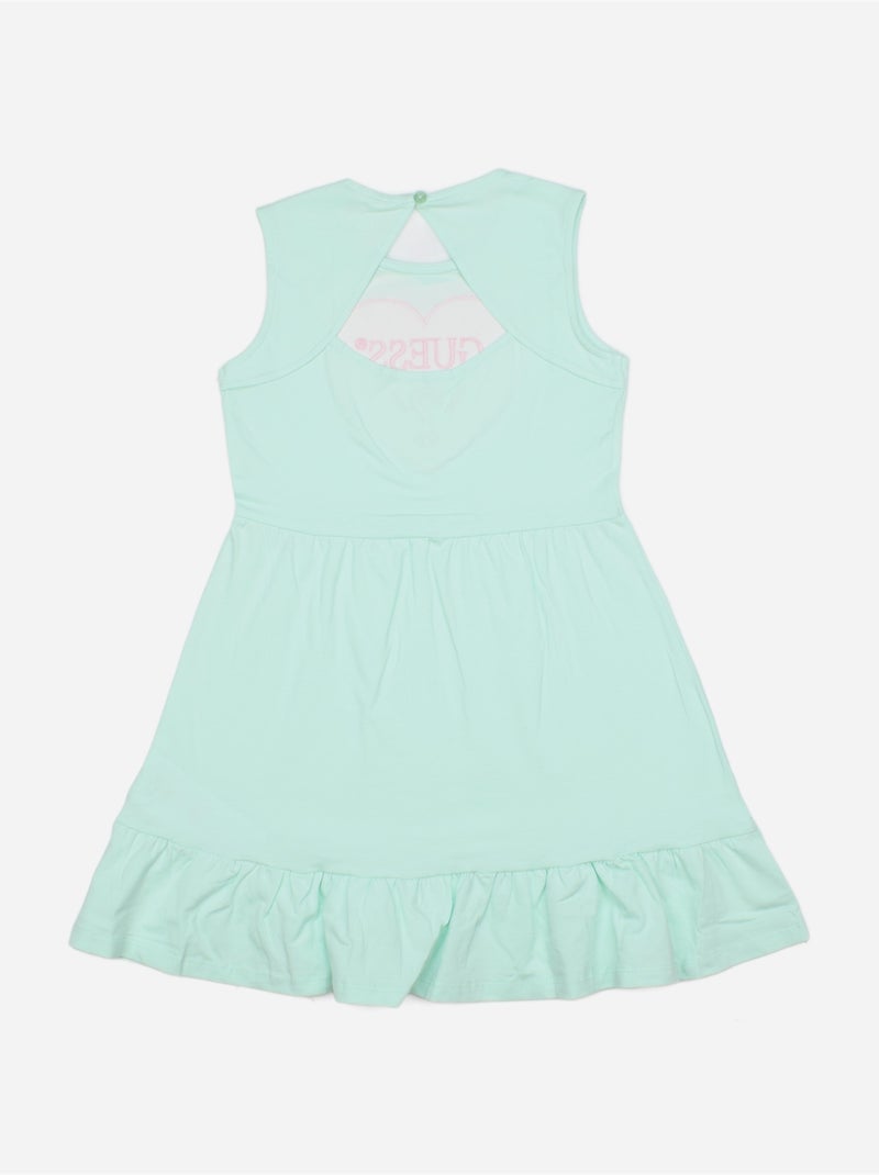 Vestido para ponerse - Guess kids Menta - Kiabi