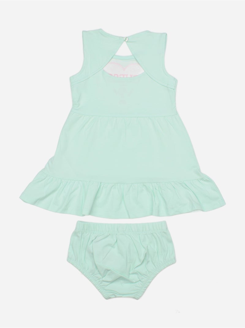 Vestido para ponerse - Guess kids Menta - Kiabi