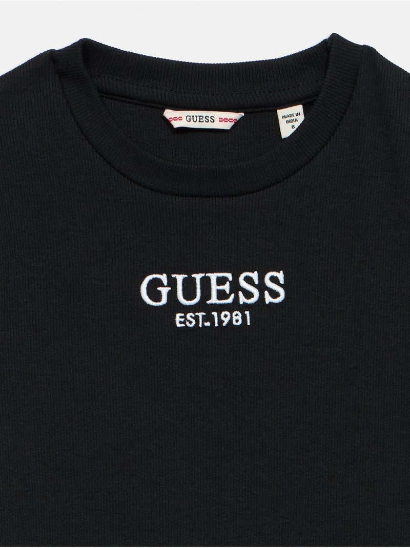 Vestido para ponerse - Guess kids Negro - Kiabi