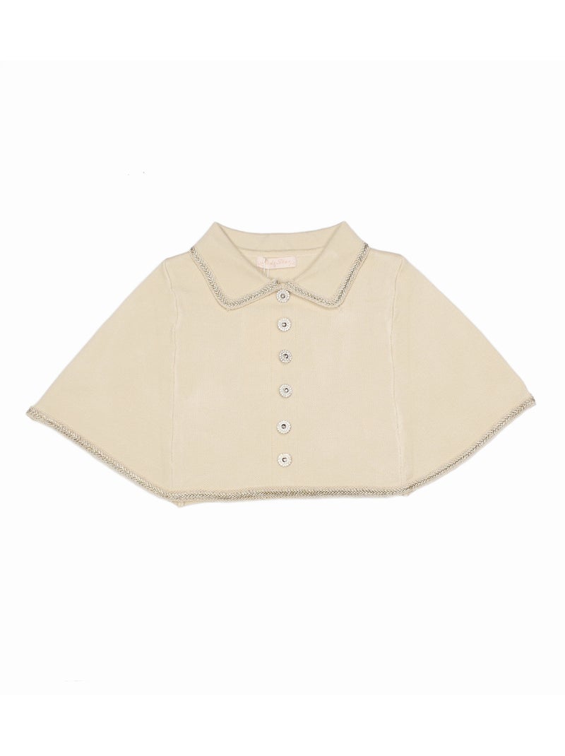 Vestido para ponerse - Kids Star Beige - Kiabi