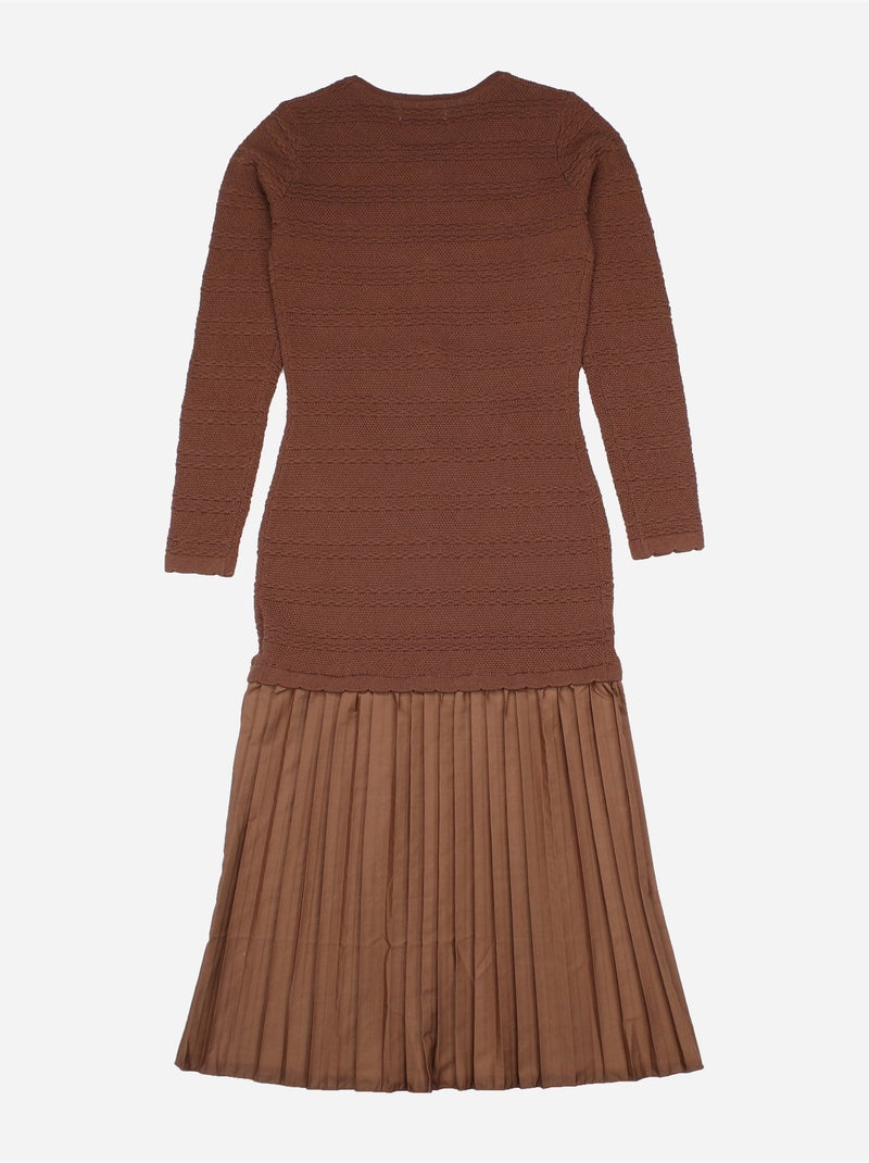 Vestido para ponerse - Kids Star Marrón - Kiabi