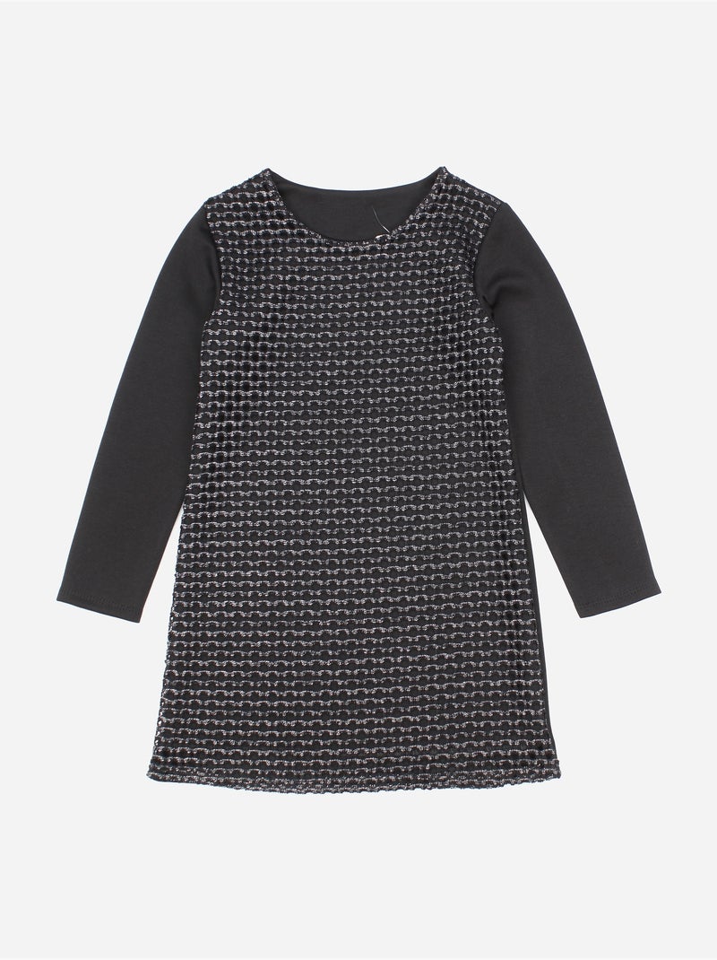 Vestido para ponerse - Kids Star Negro - Kiabi