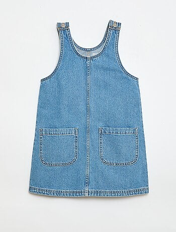 Vestido peto corto vaquero