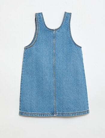 Vestido peto corto vaquero