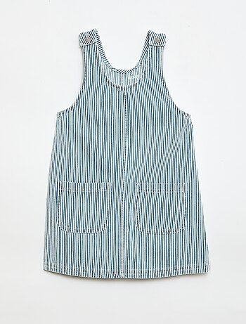 Vestido peto corto vaquero