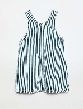 Vestido peto corto vaquero