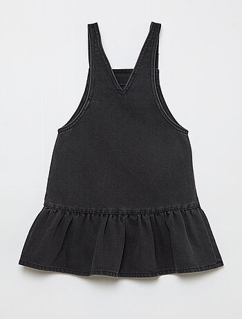 Vestido peto corto vaquero