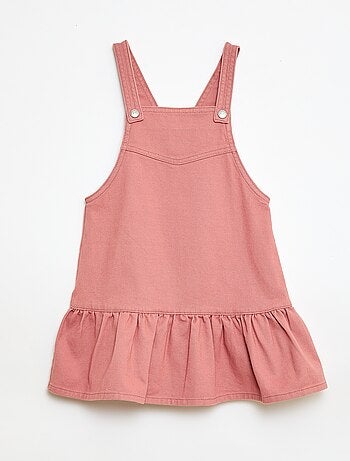 Vestido peto corto vaquero