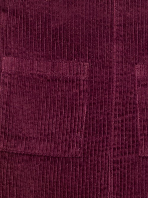 Vestido peto de pana - Kiabi