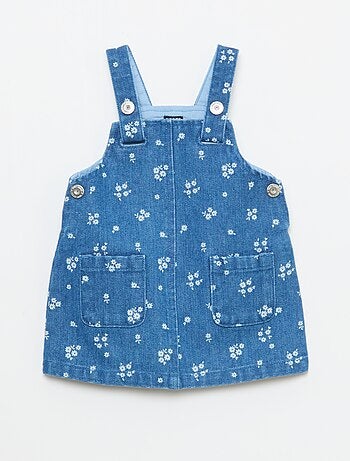 Vestido peto estampado