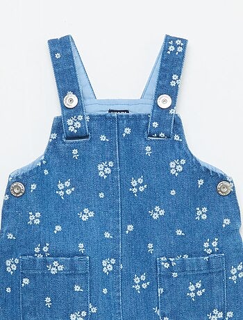 Vestido peto estampado