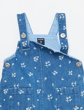 Vestido peto estampado