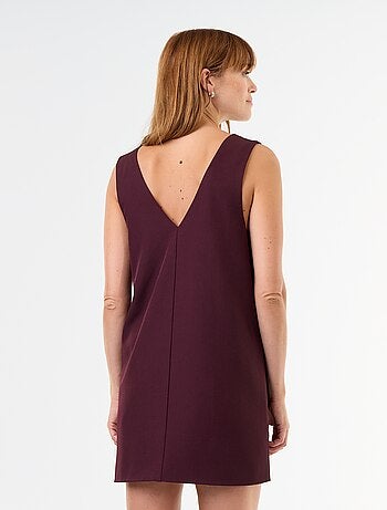 Vestido pichi con escote en V