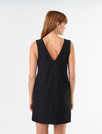 Vestido pichi con escote en V