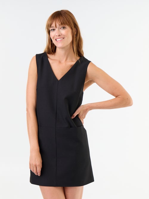 Vestido pichi con escote en V - Kiabi