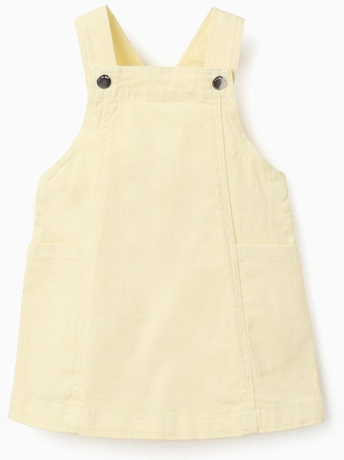 Vestido pichi de sarga con bolsillos - Kiabi