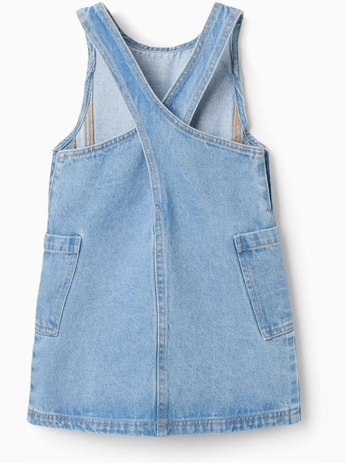 Vestido pichi vaquero con bolsillos - Kiabi