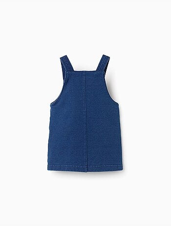 Vestido pichi vaquero con volantes