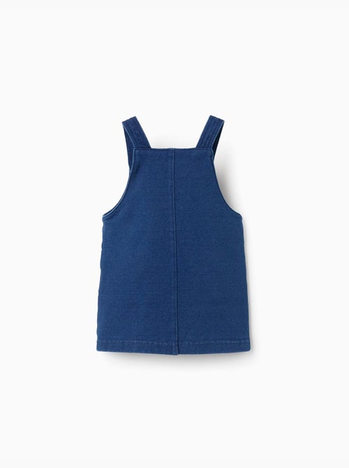 Vestido pichi vaquero con volantes - Kiabi