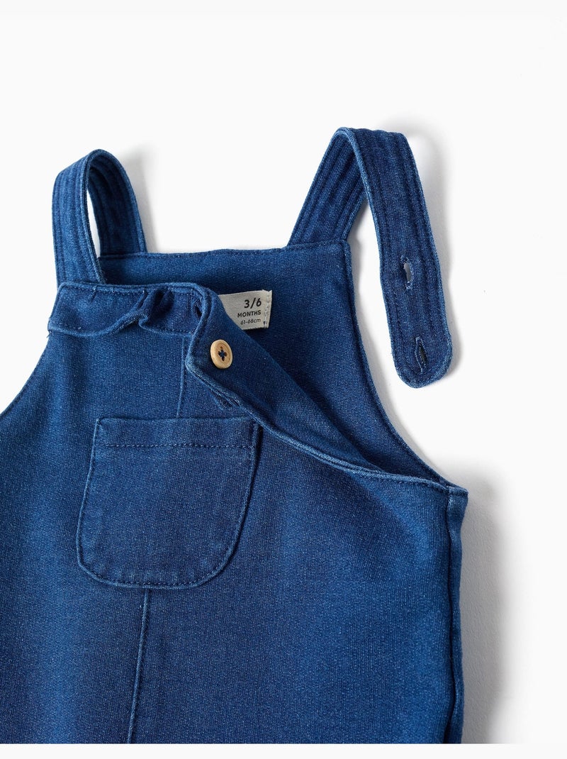 Vestido pichi vaquero con volantes Azul Azul - Kiabi
